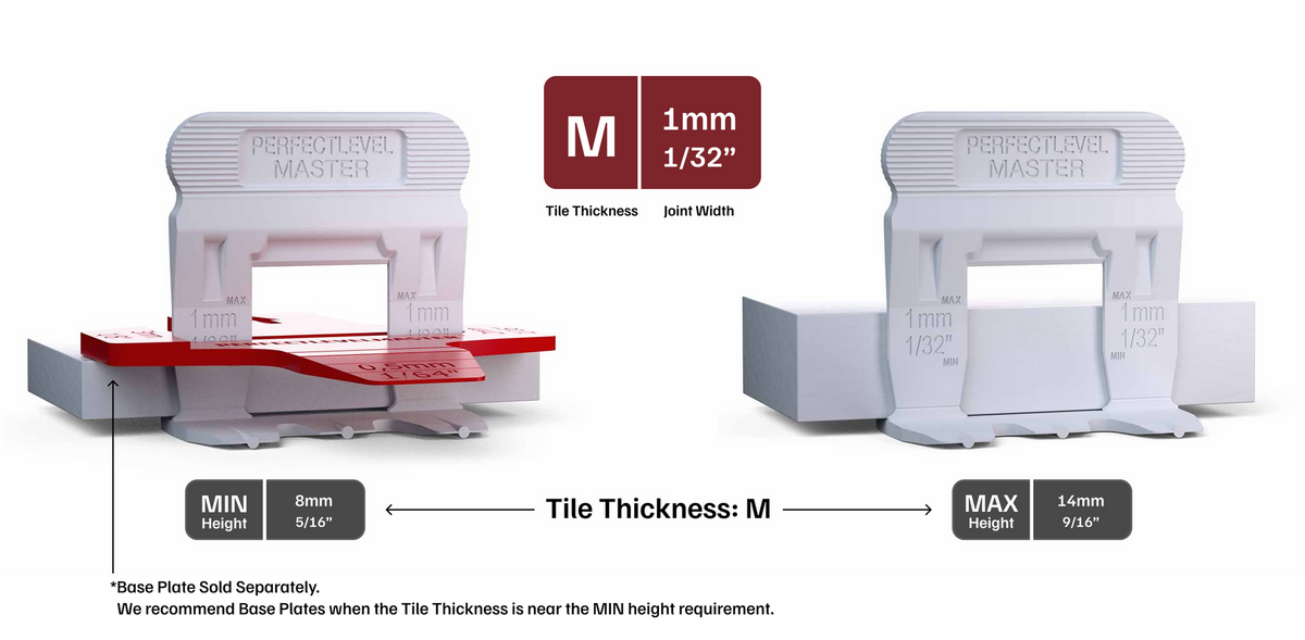 Perfect Level System Clips – Tile Town LdnOnt